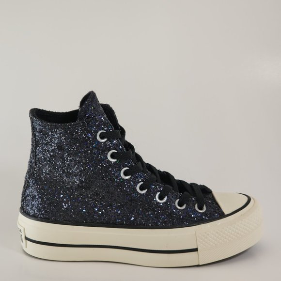 Converse CTAS Hi Lift X You Glitter Women's Platform Sneakers 570626C NWT - Picture 2 of 6